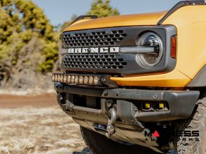 Ford Bronco Light Upgrade - Front Bumper Light Bar Mount - for 30" Flex Era LED Light Bar - Modular Bumper
